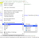 Contextual Menu