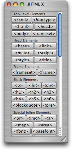 jhtmlxpanel e textmedium