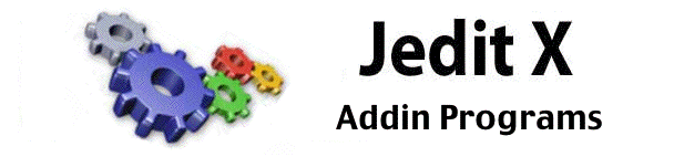 Jedit X Addin Programs